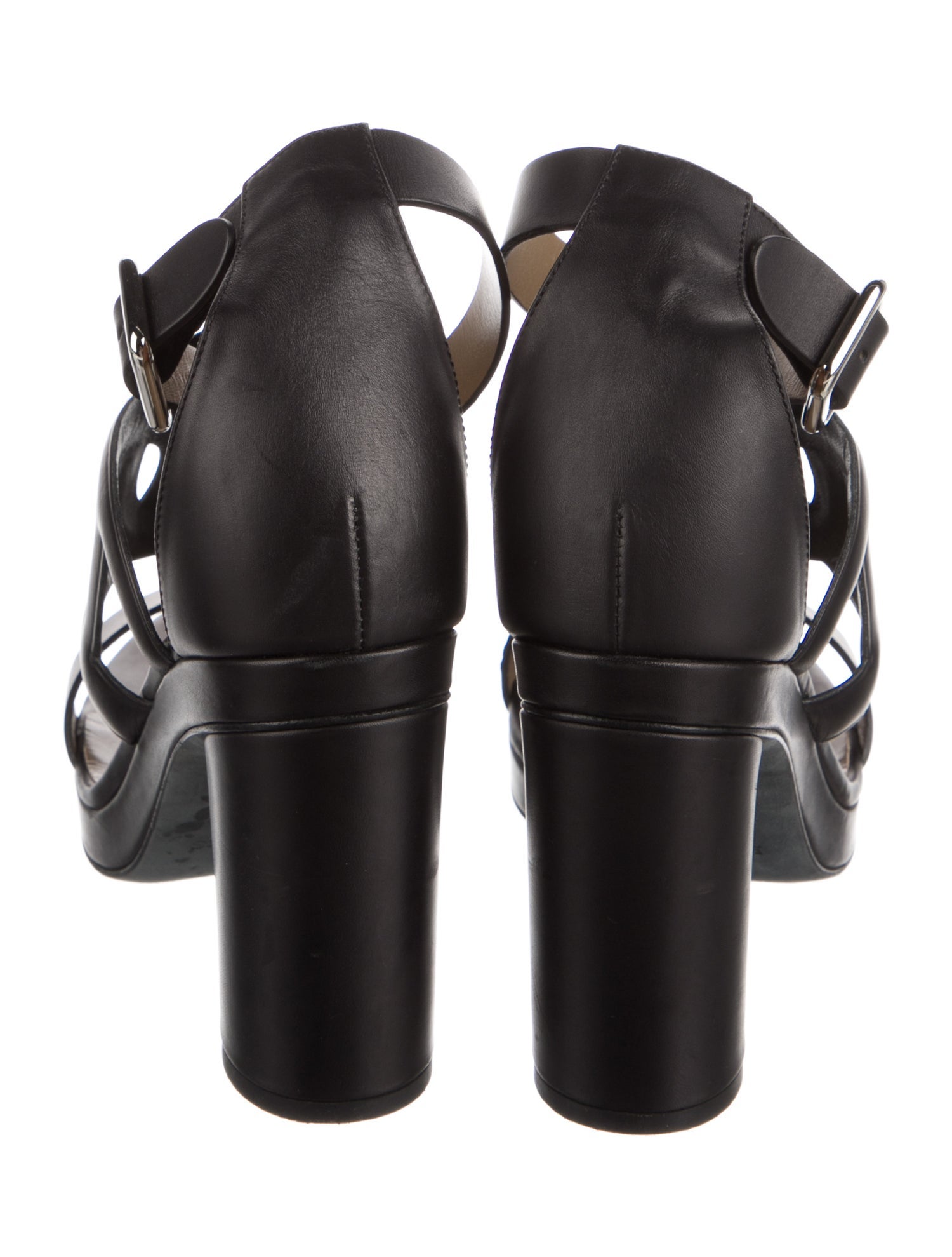 Hermès Chaîne d'Ancre Insignia Leather Sandals